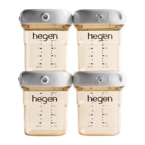 image:imageHegen Easy to Clean Reuseable Breast Milk Storage 5oz 4Pack4 Pack