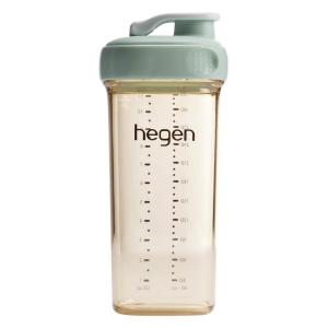 image:imagehegen Easy to Clean PPSU Drinking Bottle11oz for 9 months and up GreyGreen