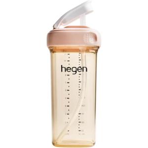 image:imagehegen Easy to Clean PPSU Sippy Straw Cup 11oz for 9 months and up Pink