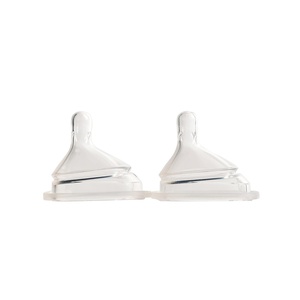 image:imagehegen Brand PPSU Baby Bottle 6 Months Thick Feed Teat Fast FlowSemiSolids 2Pack